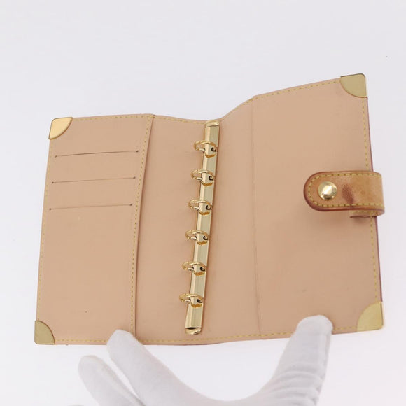 LOUIS VUITTON Multicolor Agenda PM Day Planner Cover R21074 LV Auth ar14291A