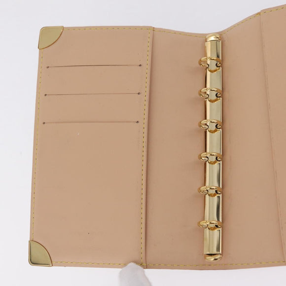 LOUIS VUITTON Multicolor Agenda PM Day Planner Cover R21074 LV Auth ar14291A