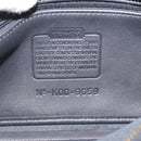 Coach Shoulder Bag Leather Black Gold Auth ar14294A-12