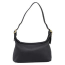 Coach Shoulder Bag Leather Black Gold Auth ar14294A-13