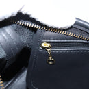 Coach Shoulder Bag Leather Black Gold Auth ar14294A-20