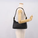 Coach Shoulder Bag Leather Black Gold Auth ar14294A-22
