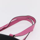 Salvatore Ferragamo Shoulder Bag Cotton Black Silver Auth ar14295-15