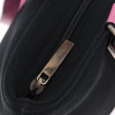Salvatore Ferragamo Shoulder Bag Cotton Black Silver Auth ar14295-21