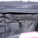 Salvatore Ferragamo Shoulder Bag Cotton Black Silver Auth ar14295-24