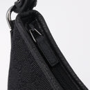 GUCCI GG Canvas Hand Bag Outlet Black Silver 268637 Auth ar14296V-19