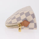 LOUIS VUITTON Damier Azur Pochette Cosmetic PM Pouch N60024 LV Auth ar14299-5