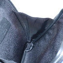 VALENTINO Shoulder Bag Canvas Black Silver Auth ar14306M-24