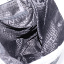 CHANEL Shoulder Bag Tweed Gray Silver CC Auth ar14307SAM-17