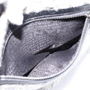 CHANEL Shoulder Bag Tweed Gray Silver CC Auth ar14307SAM-23