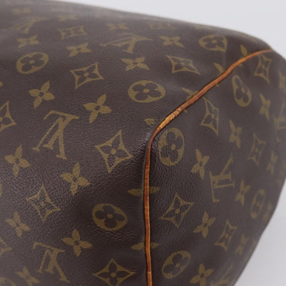 LOUIS VUITTON Monogram Speedy 35 Hand Bag M41524 LV Auth ar14308