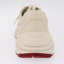 GUCCI GUCCI x Doraemon Low Cut Sneakers Leather 9 White 655025 Auth ar14309M-12