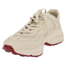 GUCCI GUCCI x Doraemon Low Cut Sneakers Leather 9 White 655025 Auth ar14309M-2