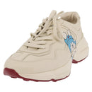 GUCCI GUCCI x Doraemon Low Cut Sneakers Leather 9 White 655025 Auth ar14309M-22