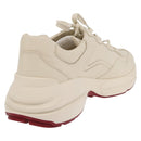 GUCCI GUCCI x Doraemon Low Cut Sneakers Leather 9 White 655025 Auth ar14309M-23