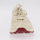 GUCCI GUCCI x Doraemon Low Cut Sneakers Leather 9 White 655025 Auth ar14309M-32