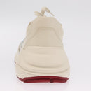 GUCCI GUCCI x Doraemon Low Cut Sneakers Leather 9 White 655025 Auth ar14309M-33