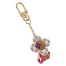 LOUIS VUITTON Damier Azur Vivienne By The Pool Bag Charm M01168 LV Auth ar14317M-1