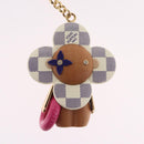 LOUIS VUITTON Damier Azur Vivienne By The Pool Bag Charm M01168 LV Auth ar14317M-3