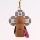 LOUIS VUITTON Damier Azur Vivienne By The Pool Bag Charm M01168 LV Auth ar14317M-4