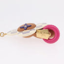 LOUIS VUITTON Damier Azur Vivienne By The Pool Bag Charm M01168 LV Auth ar14317M-5