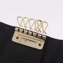 FENDI Zucca Canvas Folding Umbrella Key Case Nylon 2 Set Black Auth ar14318-17