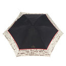 FENDI Zucca Canvas Folding Umbrella Key Case Nylon 2 Set Black Auth ar14318-2
