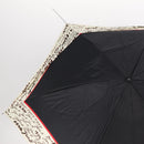 FENDI Zucca Canvas Folding Umbrella Key Case Nylon 2 Set Black Auth ar14318-3