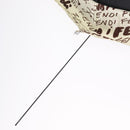 FENDI Zucca Canvas Folding Umbrella Key Case Nylon 2 Set Black Auth ar14318-7