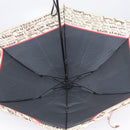 FENDI Zucca Canvas Folding Umbrella Key Case Nylon 2 Set Black Auth ar14318-9