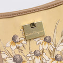 Salvatore Ferragamo Tote Bag Canvas Beige Gold Auth ar14322-15