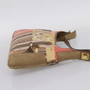 Salvatore Ferragamo Tote Bag Canvas Beige Gold Auth ar14322-5