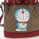 GUCCI Micro GG Supreme Doraemon Collaboration Bag PVC 647801 Auth ar14325SAM-2
