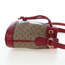 GUCCI Micro GG Supreme Doraemon Collaboration Bag PVC 647801 Auth ar14325SAM-5