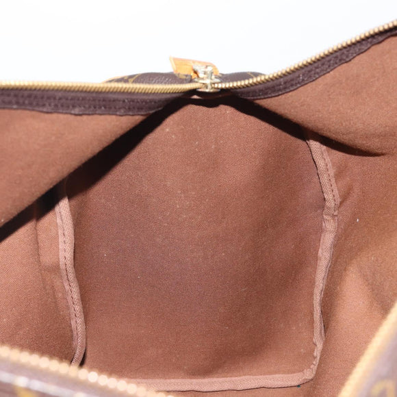LOUIS VUITTON Monogram Keepall 55 Boston Bag M41424 LV Auth ar14327