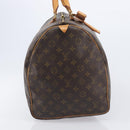LOUIS VUITTON Monogram Keepall 55 Boston Bag M41424 LV Auth ar14327-4