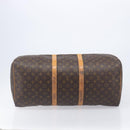 LOUIS VUITTON Monogram Keepall 55 Boston Bag M41424 LV Auth ar14327-9