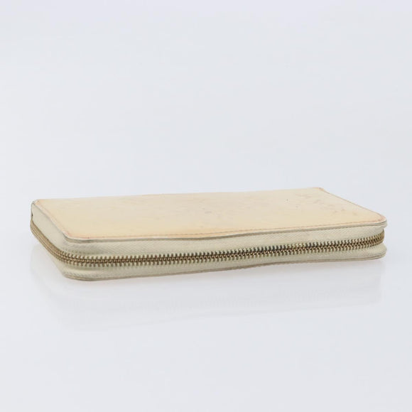 LOUIS VUITTON Monogram Long Wallet 2 Set Beige LV Auth ar14329