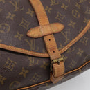 LOUIS VUITTON Monogram Saumur 30 Shoulder Bag M42256 LV Auth ar14332-17