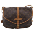 LOUIS VUITTON Monogram Saumur 30 Shoulder Bag M42256 LV Auth ar14332-2