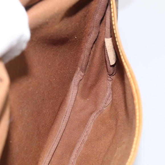 LOUIS VUITTON Monogram Saumur 30 Shoulder Bag M42256 LV Auth ar14332
