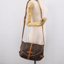 LOUIS VUITTON Monogram Saumur 30 Shoulder Bag M42256 LV Auth ar14332-27