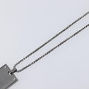 LOUIS VUITTON Pandantif Cape Town Necklace Metal Silver M66199 LV Auth ar14337V-13