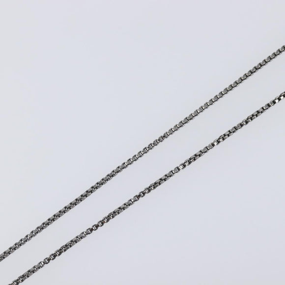 LOUIS VUITTON Pandantif Cape Town Necklace Metal Silver M66199 LV Auth ar14337V