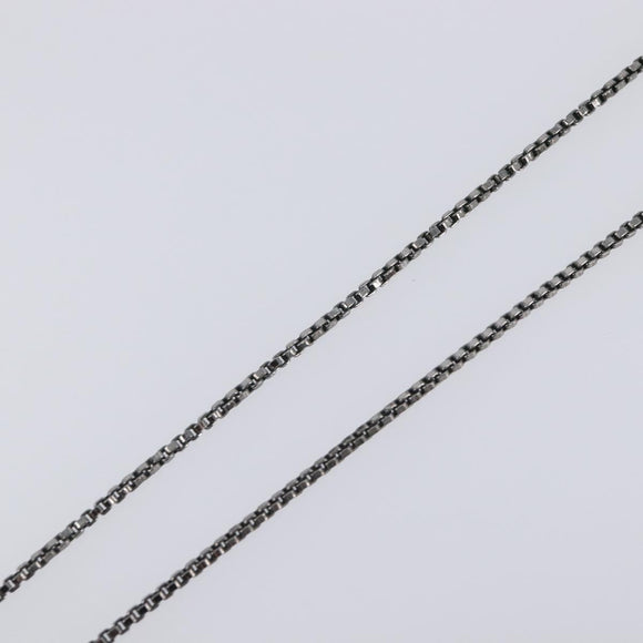 LOUIS VUITTON Pandantif Cape Town Necklace Metal Silver M66199 LV Auth ar14337V