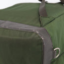 PRADA Backpack Nylon Green Silver Auth ar14348-15
