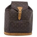 LOUIS VUITTON Monogram Montsouris GM Backpack M51135 LV Auth ar14350-13