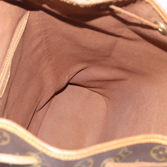LOUIS VUITTON Monogram Montsouris GM Backpack M51135 LV Auth ar14350
