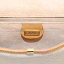 GUCCI Micro GG Supreme Shoulder Bag PVC Beige Gold Auth ar14351-16