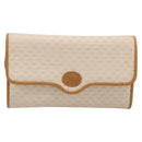 GUCCI Micro GG Supreme Shoulder Bag PVC Beige Gold Auth ar14351-2